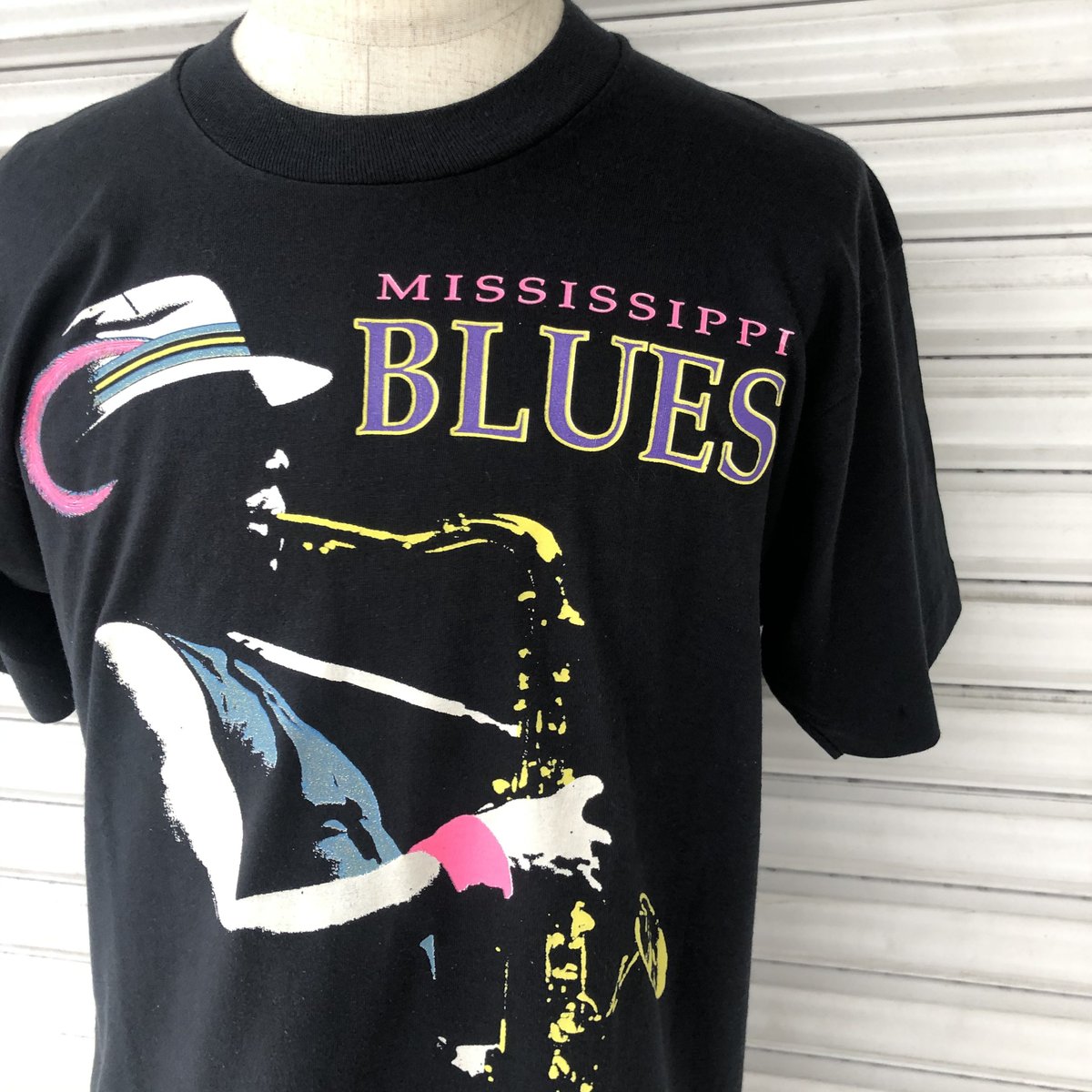 90's〝BLUES 〟Tシャツ | CUSTOM FEVER