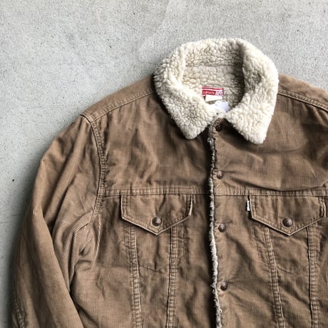 70's USA製 Levi's コーデュロイボアジャケット
