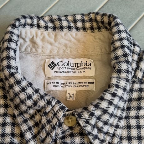 Columbia チェックネルシャツ