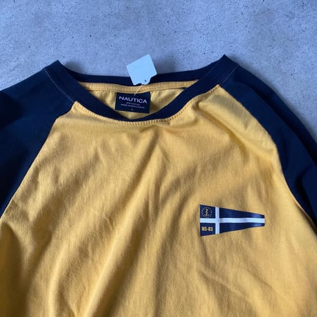 NAUTICAラグランスリーブロンT