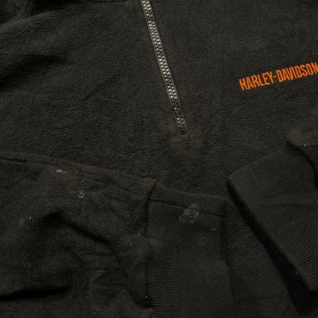 HARLEY DAVIDSON ハーフジップフリース