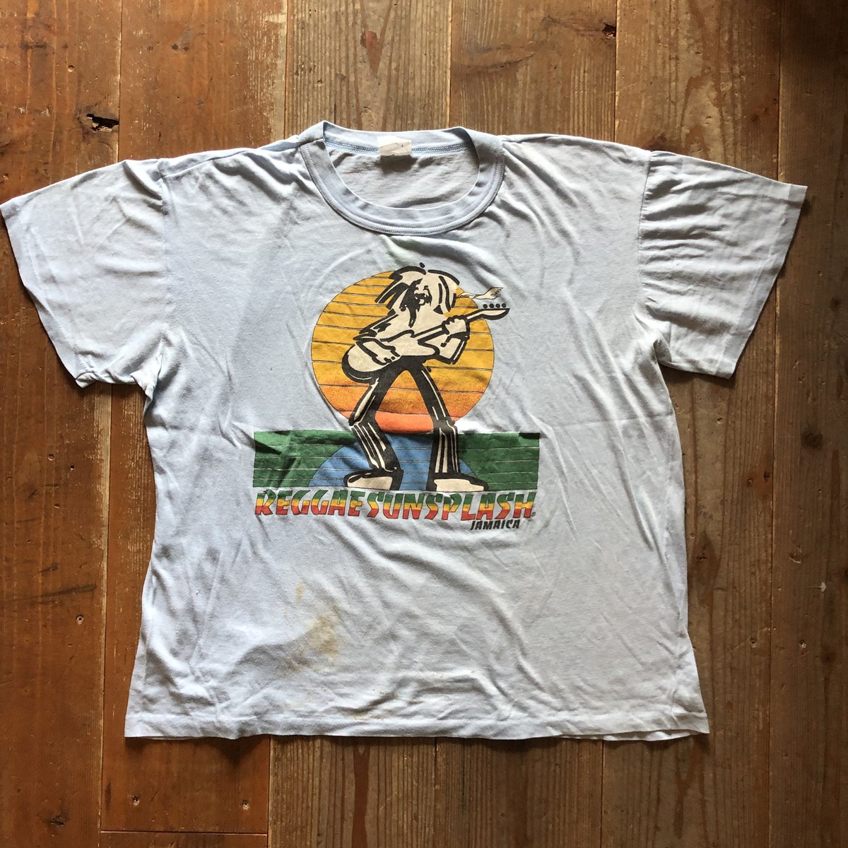 80年代REGGAE SUNSPLASH Tシャツ | CUSTOM FEVER