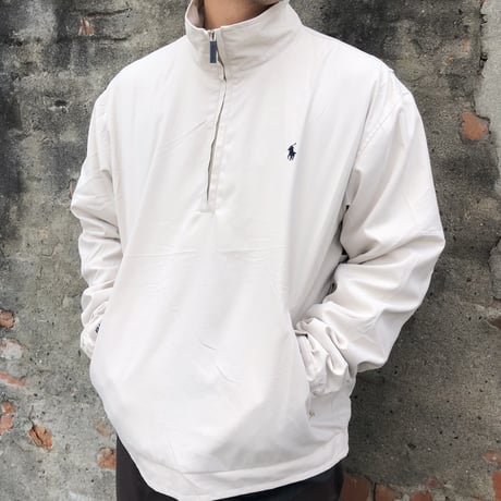POLO GOLF ハーフジップ  L