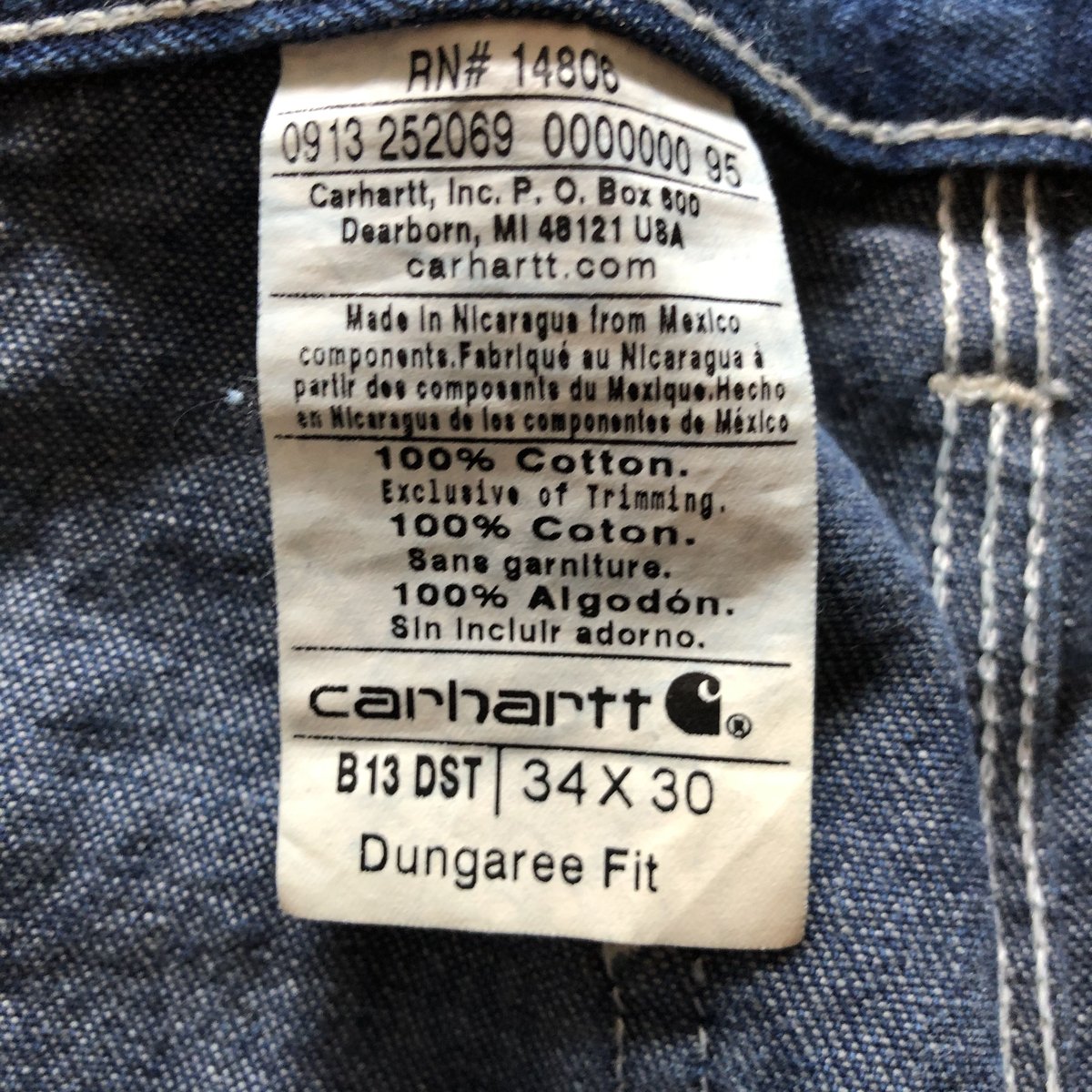 00's Carhartt デニムペインターパンツ | CUSTOM FEVER 00's Carhartt デニムペインターパンツ | CUSTOM FEVER