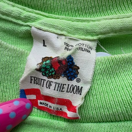 USA製 FRUIT OF THE LOOM アヒルTシャツ