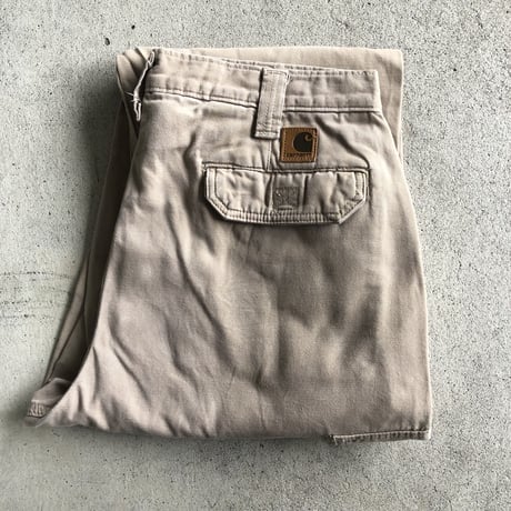 カーハート ダック地カーゴパンツW34 L30