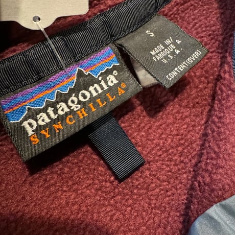 USA製Patagonia SYNCHILLA スナップ S