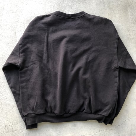 USA製 黒無地スウェットXXXL