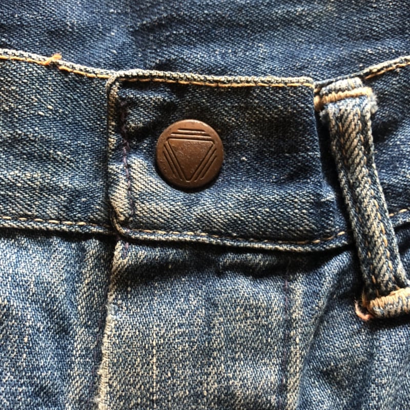 40s powrhouse painterpants ボタンフライドーナツボタン 40's Vintage Painter pants | CUSTOM FEVER