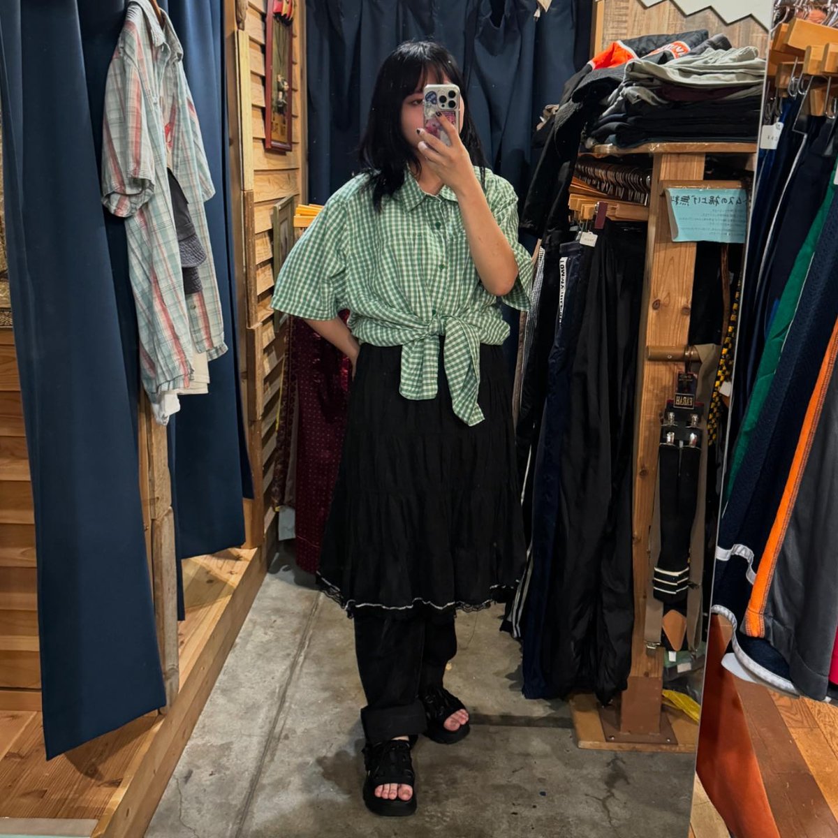 THE NORTH FACE ギンガムチェックシャツ | CUSTOM FEVER