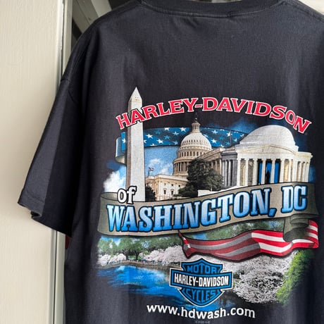 USA製 HARLEY DAVIDSON プリントTシャツ L