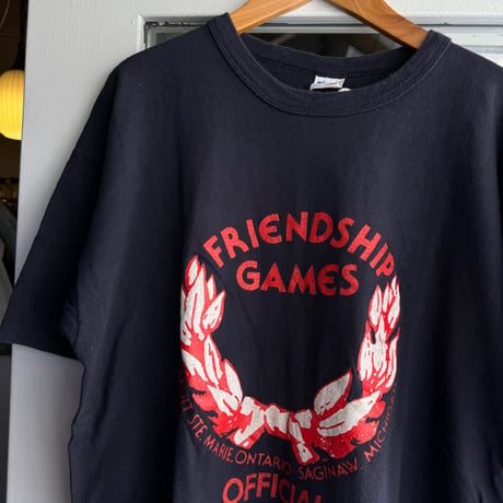 80年代チャンピオンプリントTシャツ XL