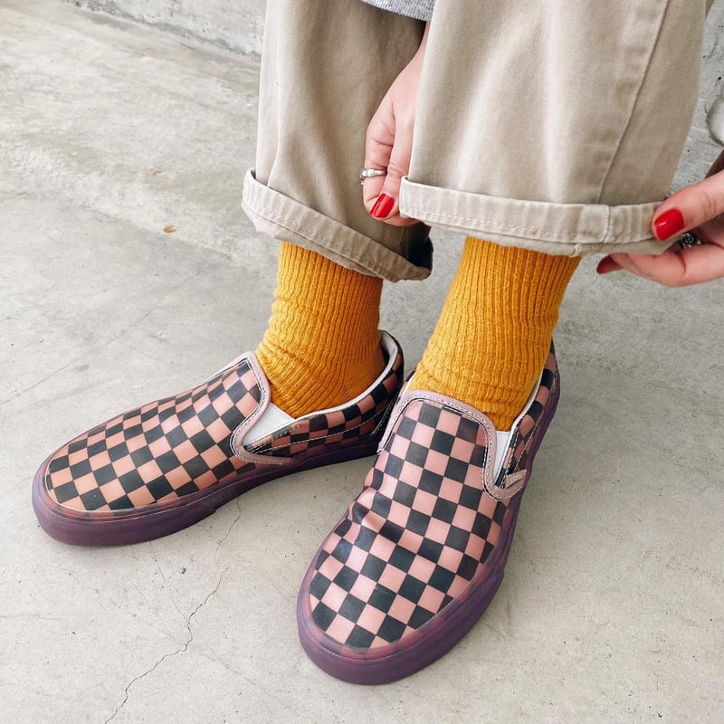 VANSチェッカースリッポン | CUSTOM FEVER