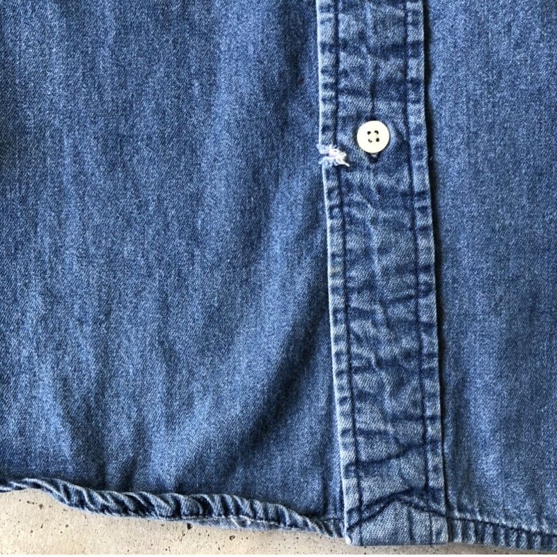 ラルフローレン SP デニムシャツ ボタンダウン CUSTOM FIT 現行タグ RALPH LAUREN ラルフローレン ロゴ 刺繍 ボタンダウン デニム