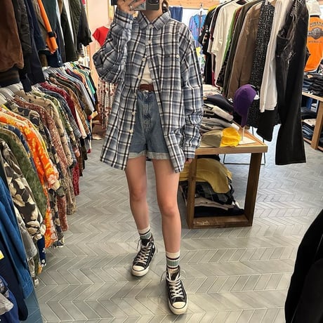 POLO SPORT 長袖チェックシャツ