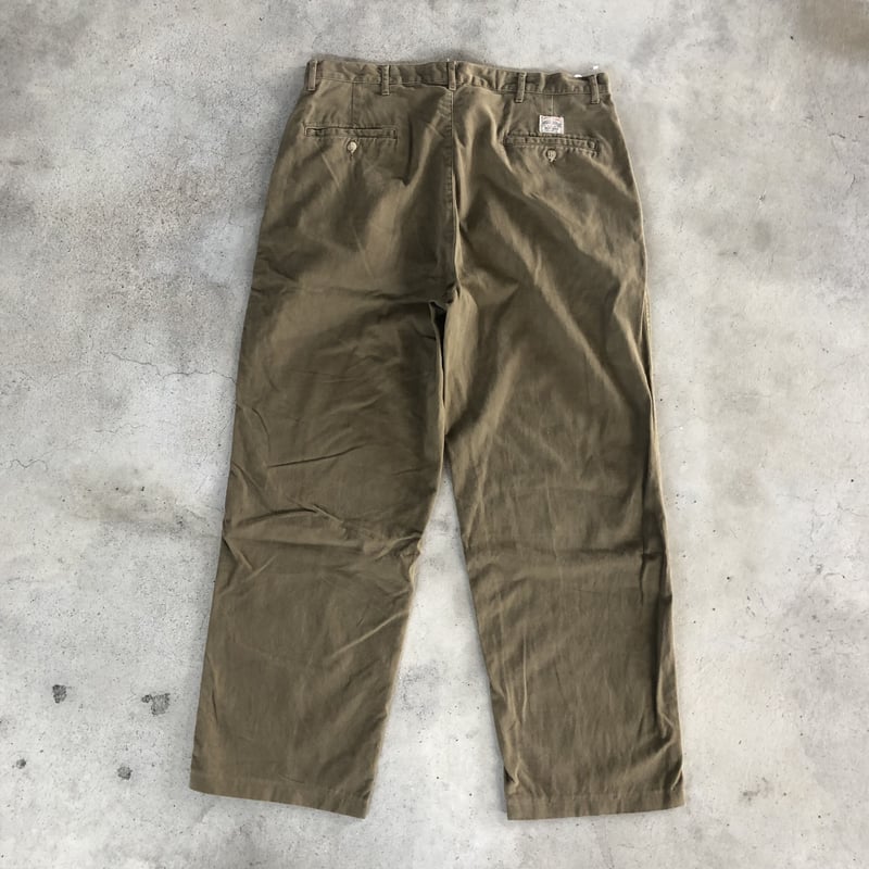 RRL ラルフローレン USA製 チノパン W35 股上深め 要アイロン Polo by Ralph Lauren チノパン W35 | CUSTOM FEVER