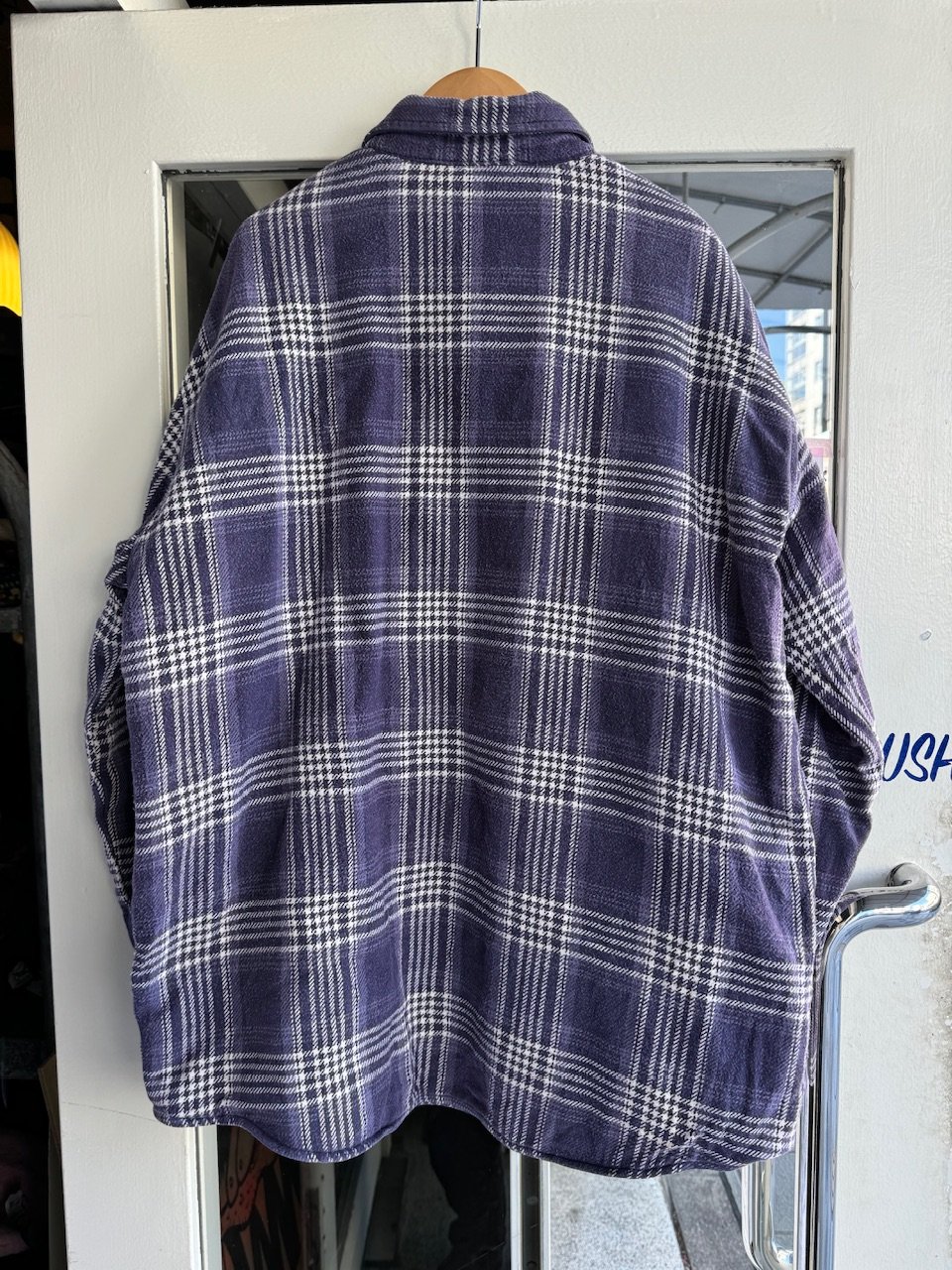 【激レア】80Sエルエルビーン ネルシャツ ダブルフェイス プルオーバー 山タグ 激レア】80Sエルエルビーン ネルシャツ ダブルフェイス プル