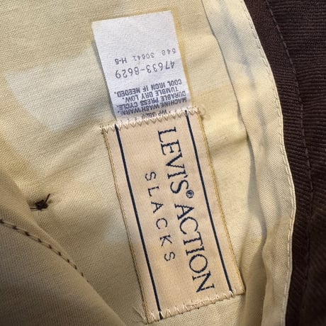 90's Levi's〝Action Slacks〟ブラウン