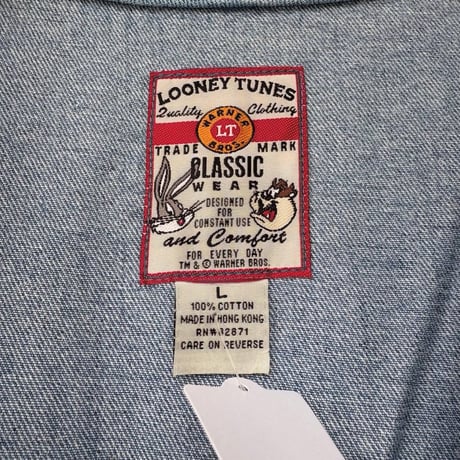 LOONEY TUNES 刺繍デニムベスト