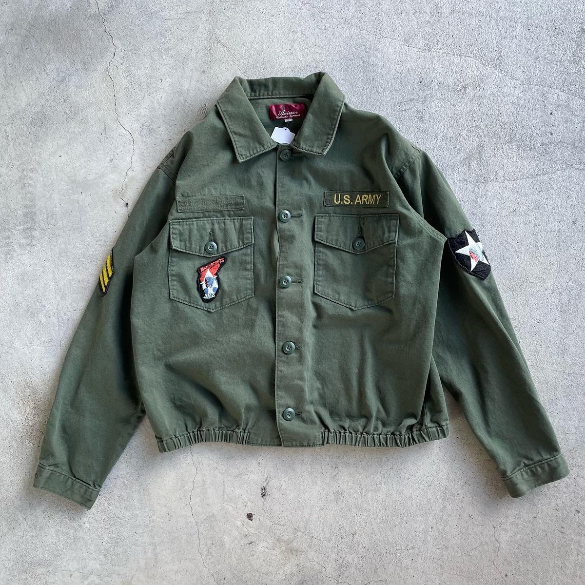 リメイク風ミリタリーシャツ | CUSTOM FEVER