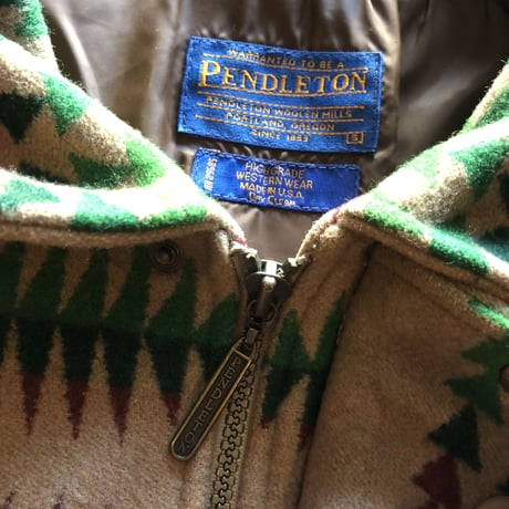 PENDLETON  ネイティブ柄ウールジャケット  S