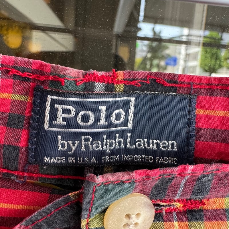USA製 Ralph Lauren ラルフローレン チェック リネン ショーツ 楽天市場】US古着 ポロ ラルフローレン Polo by Ralph Lauren