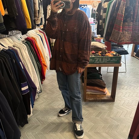 Levi's チェックフランネルシャツ