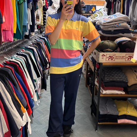 Polo Ralph Lauren 太ボーダーポロシャツ