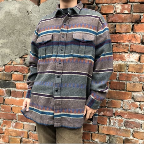 POLO by RALPH LAUREN ネイティブ調シャツ
