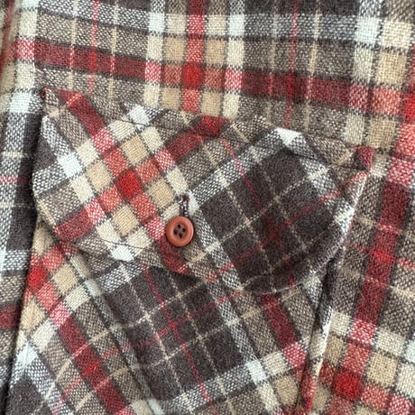 〜80's USA製 PENDLETON ウールチェックシャツ