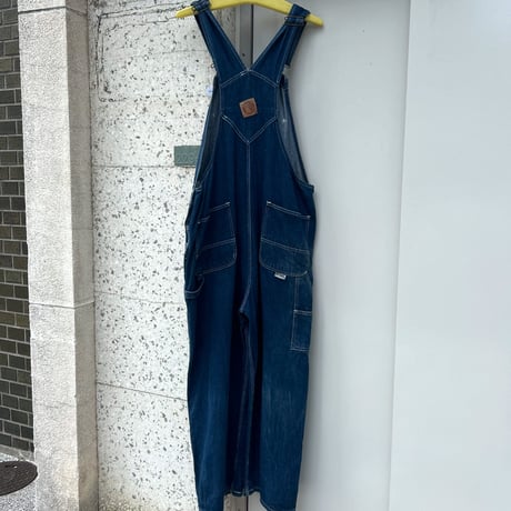 BERNE デニムオーバーオール
