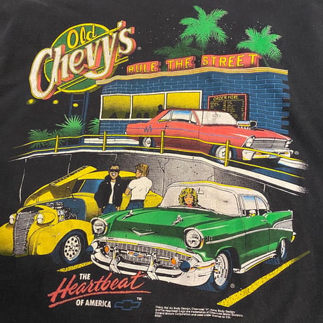 USA製シボレー ハートビートTシャツ