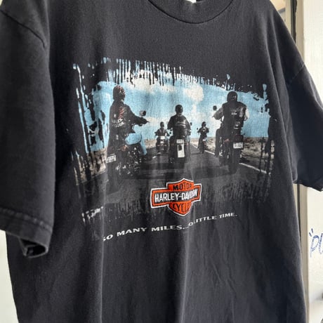 90's USA製 HARLEY DAVIDSON プリントTシャツ L