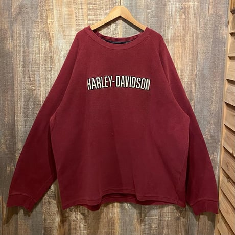 HARLEY-DAVIDSON ワッフルスウェット