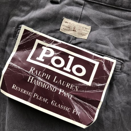 未使用 Polo by Ralph Lauren  W38×L 32