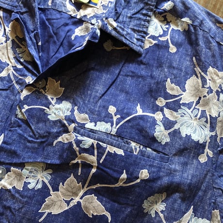 Shoreline Hawaii コットンハワイアンシャツ