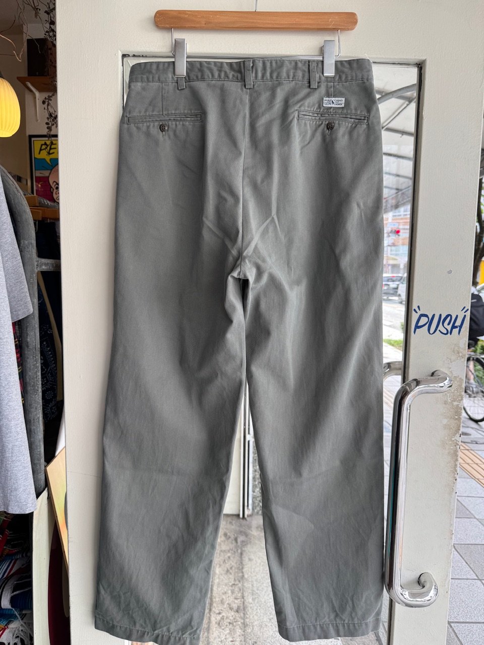 ポロラルフローレン W35 L30 ポロチノ アンドリュー ベージュ USA製 Polo by Ralph Lauren チノ W35 L30 | CUSTOM F