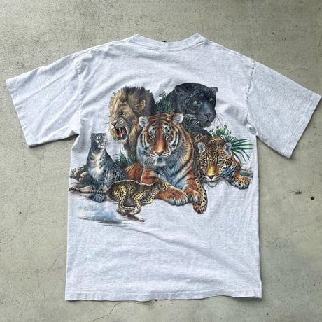 USA製アニマルプリントTシャツ