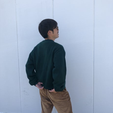 ネイティヴ柄アクリルニットセーター