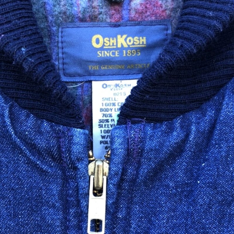 USA製 OSHKOSH ブランケット付きワークジャケット | CUSTOM FEVER