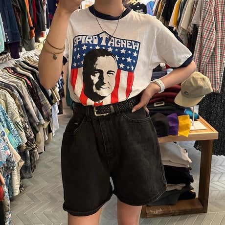 70年代リンガープリントTシャツ