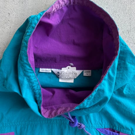 Columbia ハイネックナイロンプルオーバー