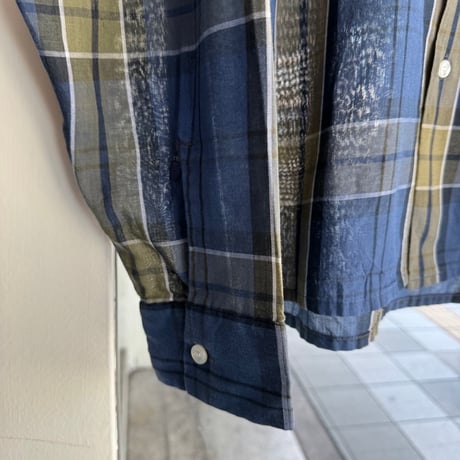 〜70's McGREGOR オープンカラーシャツ SCOTSET M