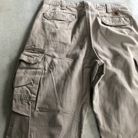 カーハート ダック地カーゴパンツW34 L30