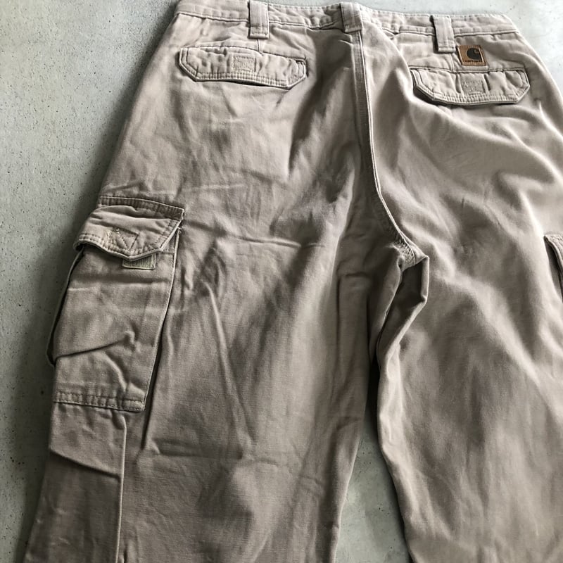 カーハート ダック地カーゴパンツW34 L30 | CUSTOM FEVER