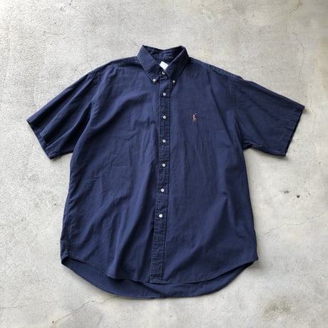 Ralph Lauren 半袖無地シャツ 〝BLAKE〟XL