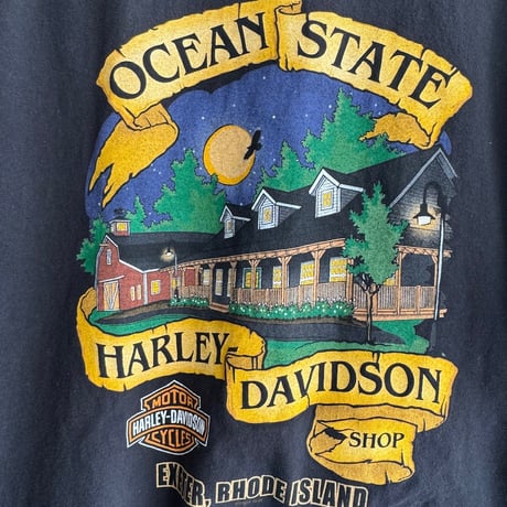 USA製 HARLEY DAVIDSON プリントTシャツ XL
