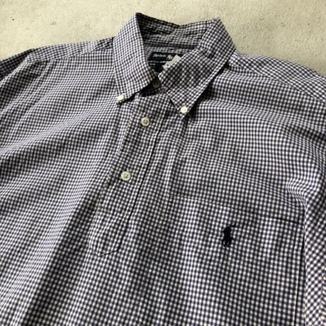 Ralph Lauren プルオーバーチェックシャツ