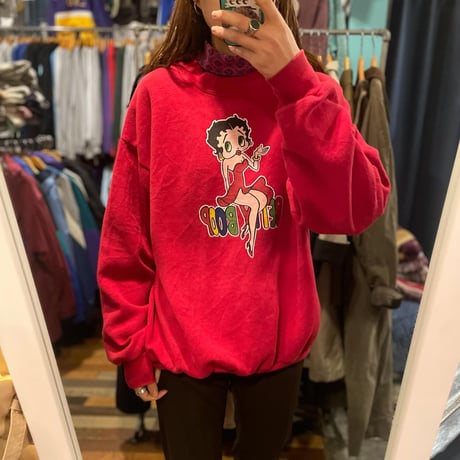 LEEボディBETTY BOOPスウェット