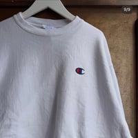 champion reverse weave ワンポイントスウェット
